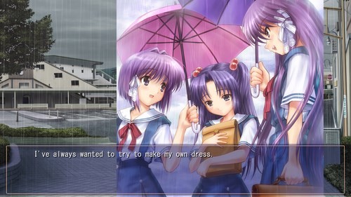 CLANNAD Side Stories gameplay