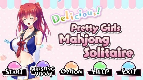 Delicious! Pretty Girls Mahjong Solitaire v1.0.1 gameplay