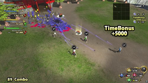 Diorama Battle of NINJA-POSTMORTEM gameplay